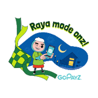 GoPayz happy celebration mood family Sticker