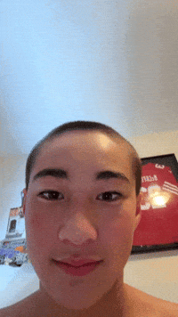 Bald Head Buzz GIF