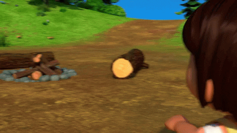 Dance Camping GIF by Moonbug