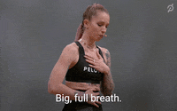 Breathe Let It Go GIF by Peloton
