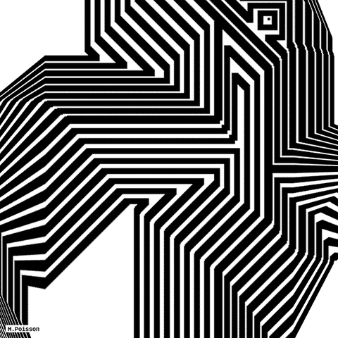 art geometry GIF by Michel Poisson