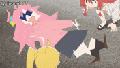 _sinonn_ reaction anime shocked surprised GIF
