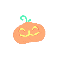 Happy Jack O Lantern Sticker by Molang