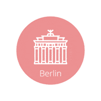 foodates berlin brandenburger tor foodates Sticker