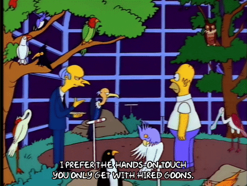 Season 4 Owl GIF by The Simpsons