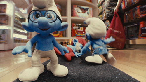 Happy Animation GIF by The Smurfs