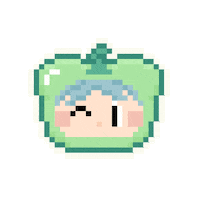 hyggeish pixel nct cutie mark Sticker