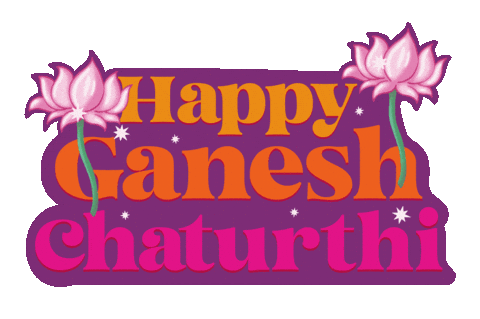 Vinayaka Chaturthi Mumbai Sticker by Sonamm