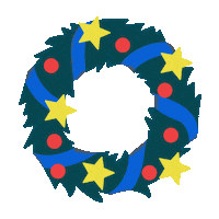 Christmas Bouquet Sticker