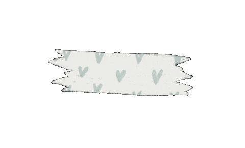 Tape Hearts Sticker by artnis
