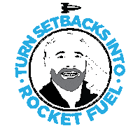 Rocket Fuel Sticker by Mike Croc