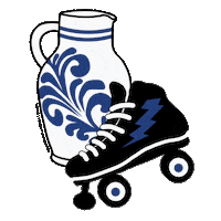 BembelTownRollerDerby sport germany skate frankfurt Sticker