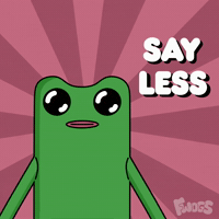 Sounds Good You Got It GIF by fwogs
