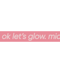 Skincare Glow Up Sticker by Micro Glow