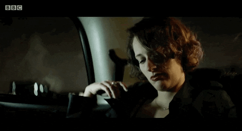 bbc giphyupload look creepy smart GIF