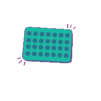 Birth Control Contraception Sticker by Bedsider