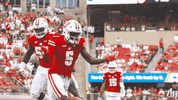 Football Celebration GIF by Wisconsin Badgers