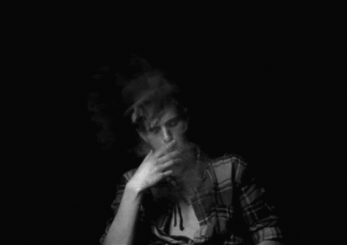 black and white GIF