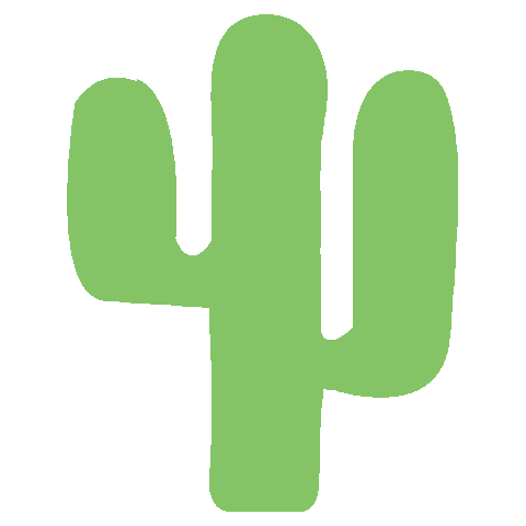 Cactus Sticker by karenthaco