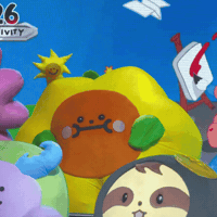 Big Guy Mascot GIF