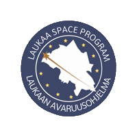 Laukaa Space Program Sticker by Laukaan kunta - Municipality of Laukaa