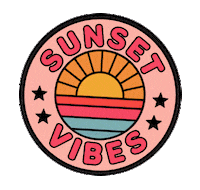 Relaxed Good Vibes Sticker by MockoFun