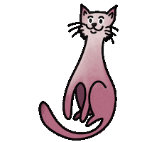 pavaconda cat gatto funnycat pavaconda Sticker