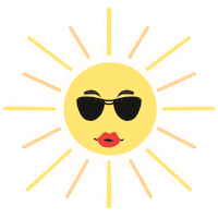 Summer Sun Sticker