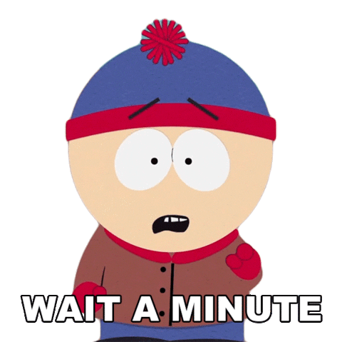 Stan Marsh Wait Sticker by South Park
