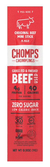 CHOMPS snack meat beef keto Sticker