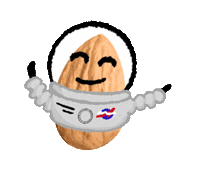 Space Fruit Sticker