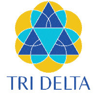 Delta Delta Delta Tricon Sticker by Tri Delta