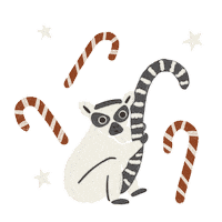 Christmas Candy Sticker