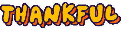 Happy Give Thanks Sticker