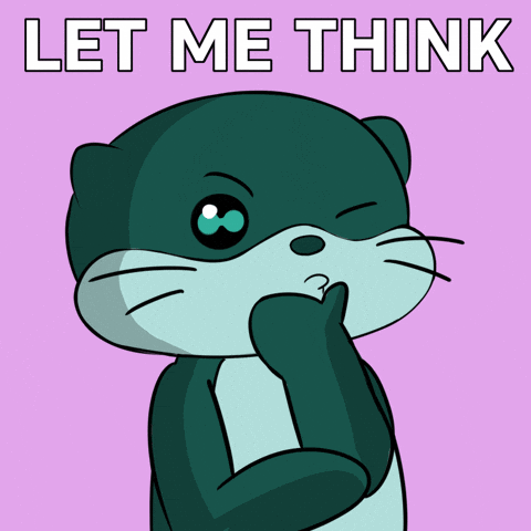 Let Me Think GIF by Odd Otties