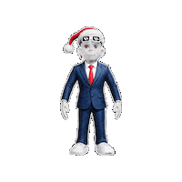 Merry Christmas Celebration Sticker by Zhot