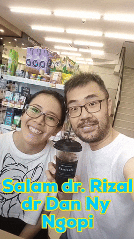Salam Dr Rizal Dr Dan Ny Ngopi GIF