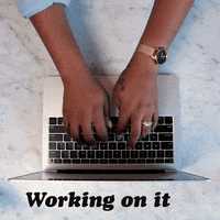 mailchimp work working type typing GIF