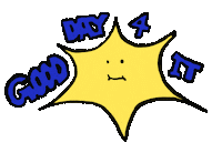 Good Day Sun Sticker by Ryan Asher McShane