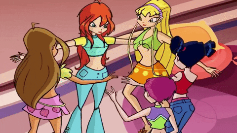 ilonav giphygifmaker hug bloom stella GIF