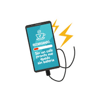 alliancevending cafe wake up buenos dias bateria Sticker