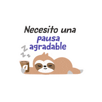 alliancevending tired cafe buenos dias off Sticker