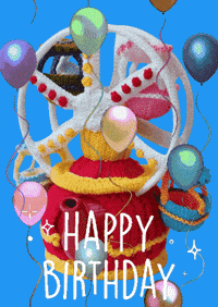 Happy Birthday GIF by TeaCosyFolk