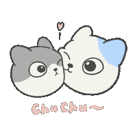 PurrDango 貓 chu 親親 anann Sticker