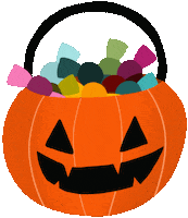 Trick Or Treat Halloween Sticker