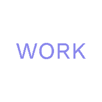 studioblink design work typography play Sticker