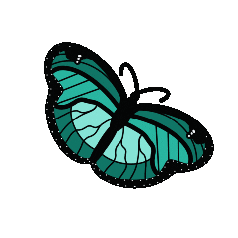 Fly Butterfly Sticker