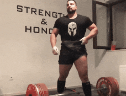 Gym Powerlifting GIF