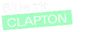 Clapton Sticker by Blue Tit London