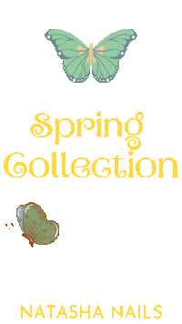 Spring Butterfly Sticker by NATASHA NAILS